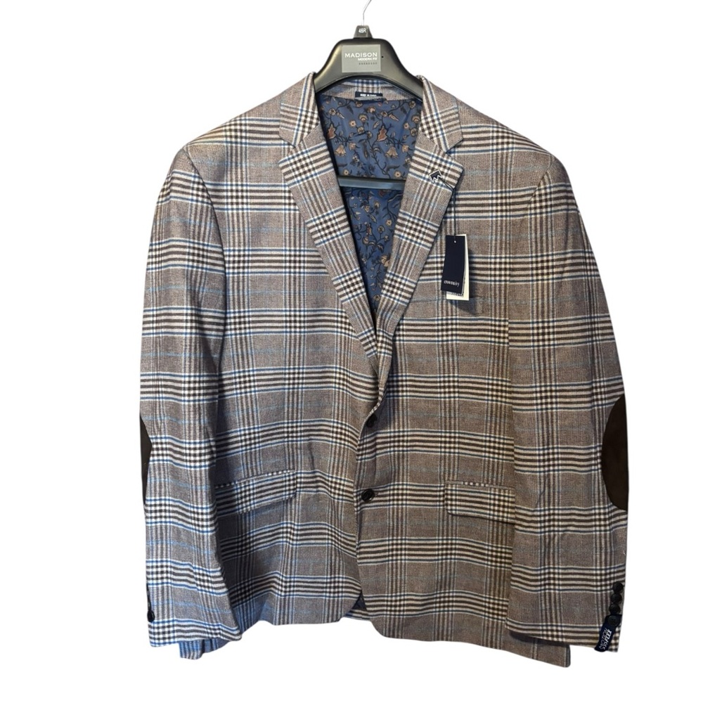NWT Crown & Ivy Plaid Sports Coat